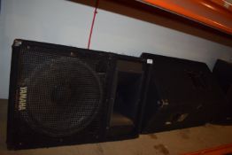 2x Yamaha S115IVN Speakers