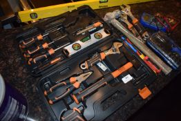 * Quantity of Tools Including Magnusson Basic Tool Kit, Socket Set, Spirit Level, etc.