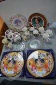 Royal Pottery and Glassware Including Decorative Plates, etc.
