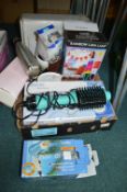 Small Electricals Including Lava Lamp, etc.