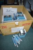 30x Boxes of Post Chalk Marker Pens in Silver