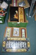 Decorative Eastern Style Plaques, etc.