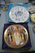 3x Decorative Plates and Bowls by Royal Worcester, Coalport, and Doulton