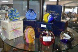 6x Caithness Glass Paperweight (boxed)