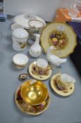 Pottery & Glassware by Aynsely etc.