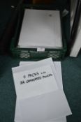 4x 50pks of A4 Laminated Pouches