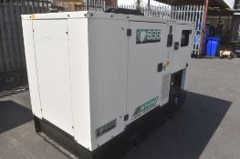 * Bruno Generator G45/GX50K-V, 42kva, YoM: 2022, 1200kg, LWA 93 Noise Level, 120x230cm x 170cm tall