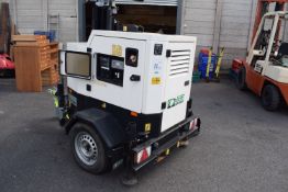 * Bruno Lighting Mast with Power Model: TF09 (-LWA80), 444 work hours, Lighting Power 1000w,