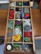 Quantity of Various Meccano Components (tray not included)