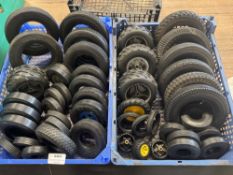Quantity of Various Meccano Tyres
