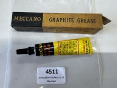 Meccano Graphite Grease (part used, in original packaging)