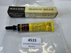 Meccano Graphite Grease 60125 (new, in original Bins Road Liverpool packaging)