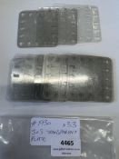 33x Meccano Part #193a Transparent Plate 5x5