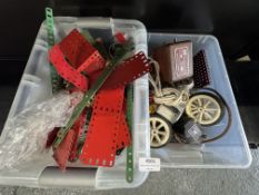 Quantity of Various Meccano Components