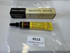 Meccano Graphite Grease 60125 (new, in original Bins Road Liverpool packaging)