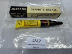 Meccano Graphite Grease 60125 (new, in original Bins Road Liverpool packaging)