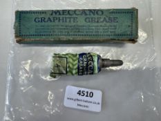 Meccano Graphite Grease (part used, in original packaging)