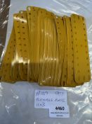 Quantity of Meccano Part #189 Flexible Plate 11x3