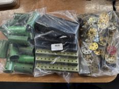3x Bags of Mixed Meccano Components