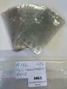 27x Meccano Part #193c Transparent Plate 9x5