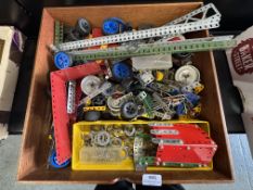 Quantity of Various Meccano Components