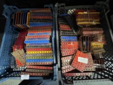 Large Quantity of Meccano Flanged Plates for Restoration