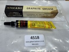 Meccano Graphite Grease 60125 (new, in original Bins Road Liverpool packaging)