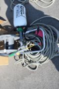 * Hosepipe, Hose Reel, and a Pressure Sprayer