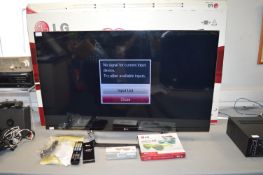 LG Cinema 3D 47” Smart TV with 3D Glasses and Remote (with packaging)