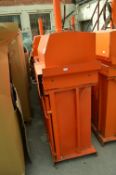 * *CK International Model CK 51DV Twin Chamber Vertical Baler, Single Phase, Auto Cycle, 75kg
