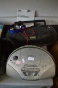 2x Portable Radio CD Players