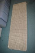 * Two Tone Brown Runner Rug 61x183cm