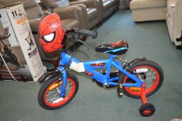 * Huffy Kid’s Spiderman Bicycle with Stabilisers