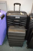 * Samsonite Elite 2pc Luggage Set (locked, combination unknown)