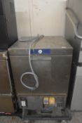 * Hobart Stainless Steel Undercounter Glass Washer