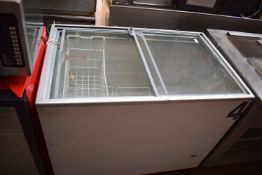* 240v Chest Freezer with Glass Top 100x65cm x 90cm high