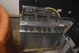 * Flacon Six Burner Cas Cooker Over Oven