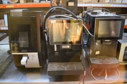 * 3x Salvage Coffee Machines Including 2x Franke and 1x Bravilor Bonamat Coffee Machines
