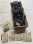 Quantity of Hanks of Blue Cord plus Meccano Components