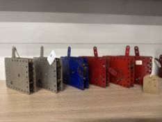 6x Meccano Clockwork Motors