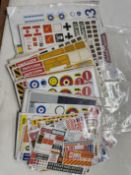 Quantity of Various Meccano Set Stickers