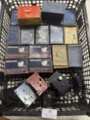 Quantity of Various Meccano Magic Clockwork Motors (tray not included)