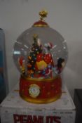 * Peanuts Holiday Snow Globe with Glitter & LED Lights