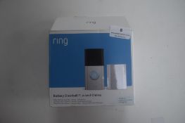 * Ring Battery Doorbell+ and Chime Set