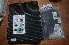 * Finger Brace and Hernia Support Belt