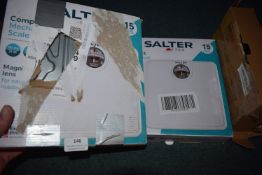 * 2x Salter 1760 Compact Mechanical Scales