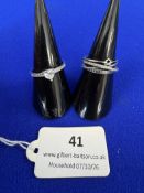 2x Rings with CZs