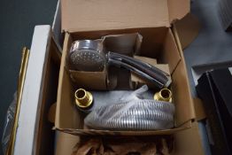 * Calista bath tap with hose and shower head
