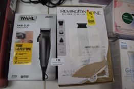 * Remington Hair Clipper, and a Wahl Hair Clipper