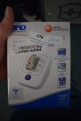 * A&D Medical Blood Pressure Monitor